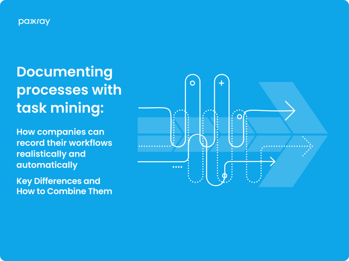 Documententing processes with task mining: How companies can record their workflows realistically and automatically